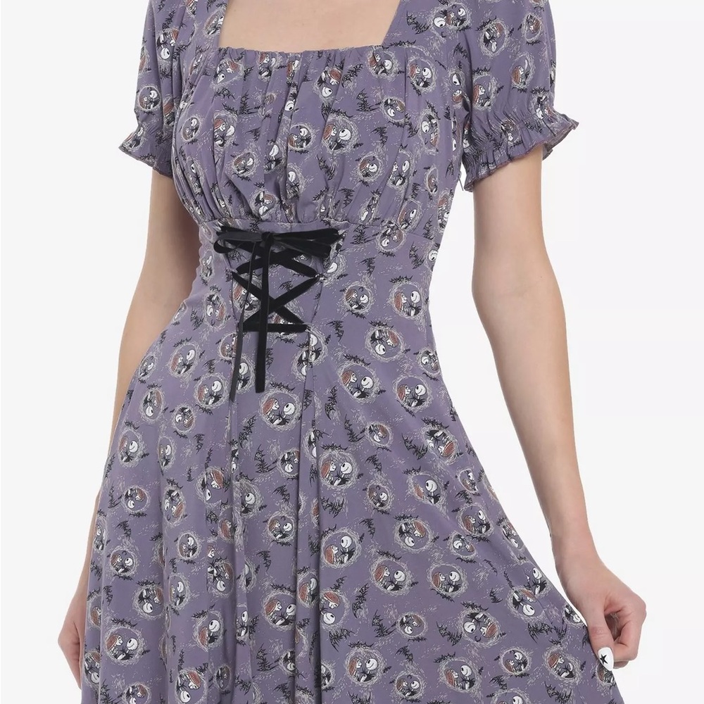 The Nightmare Before Christmas Jack &Sally Corset Dress
